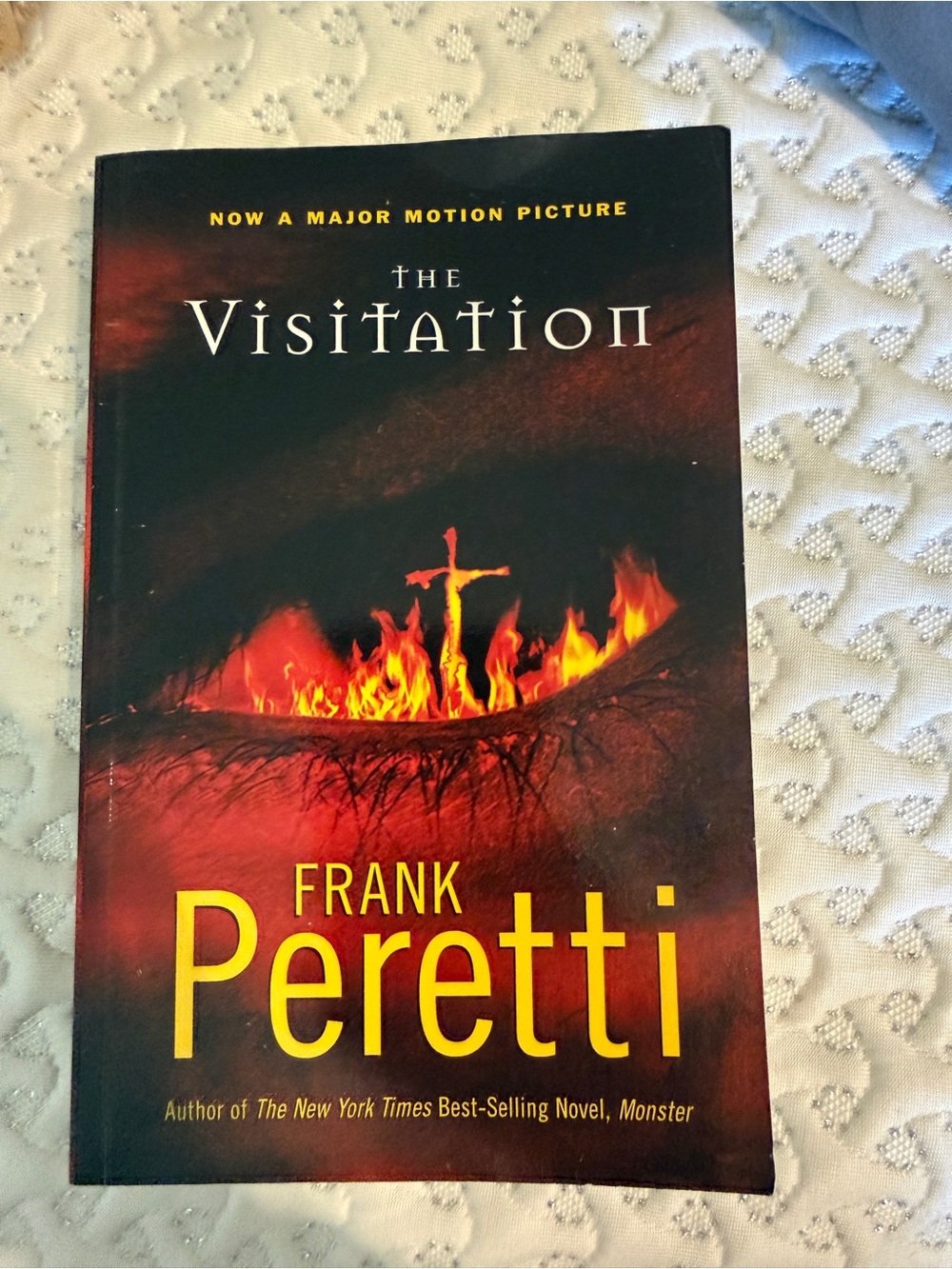 The Visitation Paperback Book - Black and Red Cover